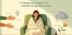 Respuestas victimas de agresión sexual